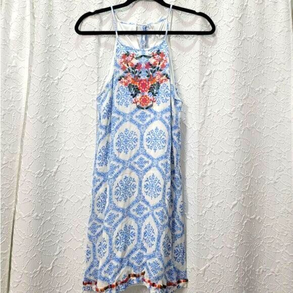 THML sleeveless print dress size L - Picture 5 of 16